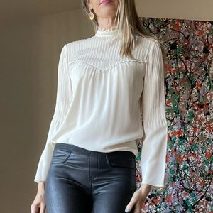 Derek Lam Cream Blouse